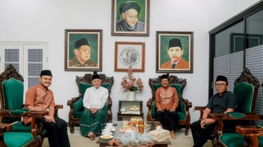 Gus Ipul Kunjungi Pesantren Pendiri NU, Sosialisasikan Agenda Muktamar