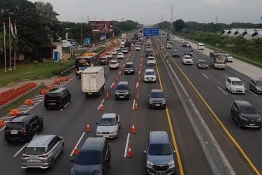 Jelang Puncak Arus Balik, 239.000 Kendaraan Menuju Jakarta