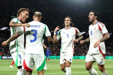 Hasil Hasil Italia Vs Irlandia Utara 2-0, Sandro Tonali Tampil Gemilang