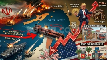 Indonesia Tak Masuk Daftar, Begini Cara Militer Iran Seleksi Kapal yang Boleh Lewati Selat Hormuz