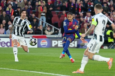 Cedera Hamstring, Raphinha Absen Bela Barcelona dalam Lima Pekan