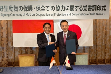 Indonesia-Jepang Sepakati Kerja Sama Terkait Konservasi Komodo