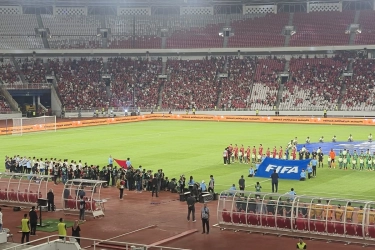 John Herdman Takjub Atmosfer GBK, Indonesia Raya Begitu Bertenaga