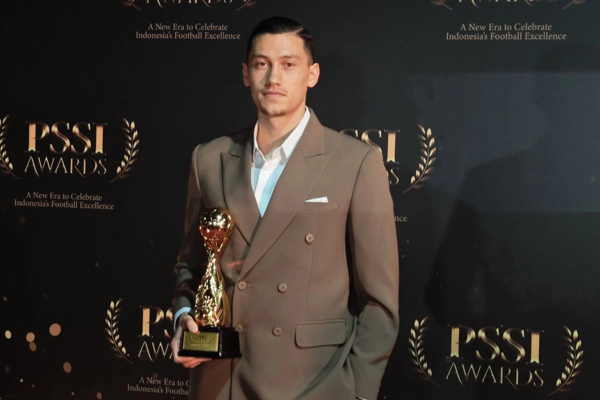 Kata-kata Jay Idzes Usai Sabet Gelar Pemain Terbaik PSSI Awards 2026