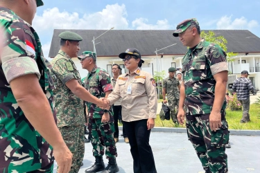 PLBN Jagoi Babang Terima Kunjungan Panglima Tentera Darat Malaysia, Perkuat Koordinasi Pengamanan Perbatasan