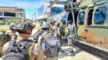 Satgas Damai Cartenz Ringkus Dua Anggota Jaringan Senjata dan Amunisi Ilegal di Jayapura