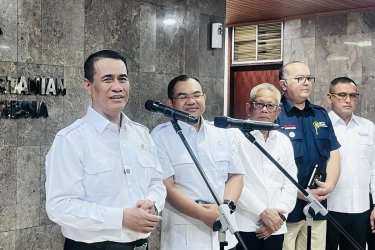 Hadapi El Nino Godzilla, Amran Sebut Stok Beras Cukup 15 Bulan