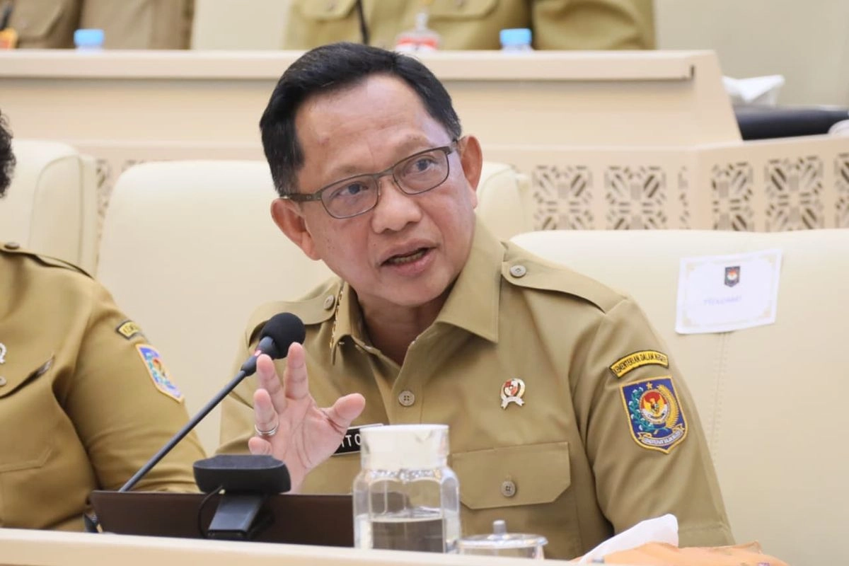 Rapat dengan DPR, Mendagri Tito Jelaskan Capaian Kinerja Strategis Kemendagri