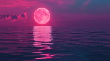 Fenomena Pink Moon Bukan Bulan Berwarna Merah Muda, Simak Faktanya!