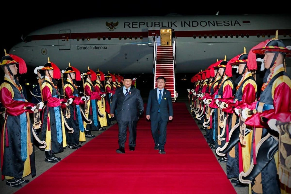 Prabowo Tiba di Seoul, Awali Kunjungan Kenegaraan ke Korsel