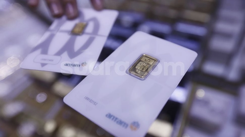 Harga Emas Antam Lebih Murah Hari Ini, Dibanderol Rp 2,82 Juta/Gram