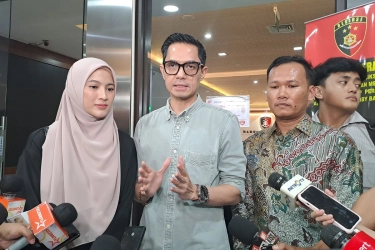 Dude Herlino–Alyssa Soebandono 5 Jam Diperiksa Bareskrim, Tegaskan Hanya BA PT DSI