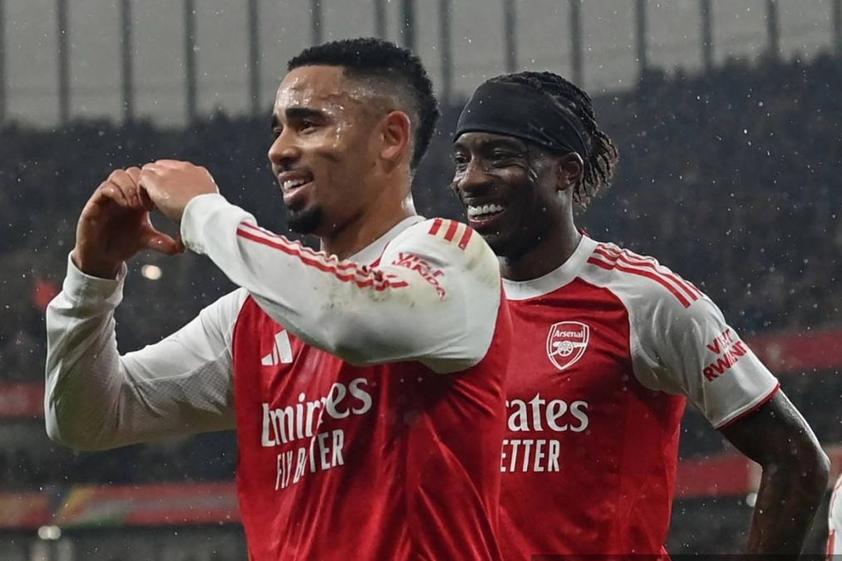 Kata Gabriel Jesus Soal Optimisme Arsenal Juara Liga Inggris