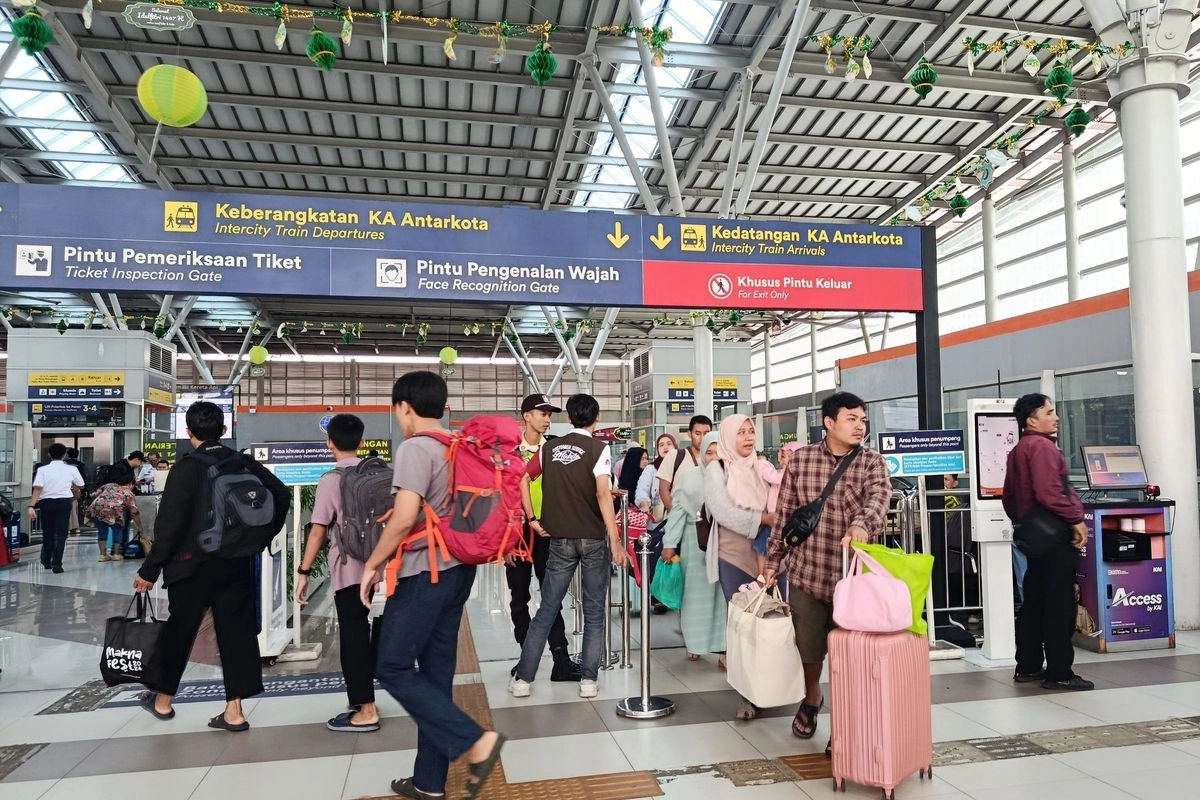 Penumpang Kereta Lebaran 2026 Tembus 5 Juta, Tertinggi dalam 5 Tahun Terakhir