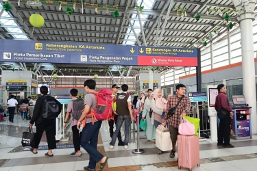 Penumpang Kereta Lebaran 2026 Tembus 5 Juta, Tertinggi dalam 5 Tahun Terakhir