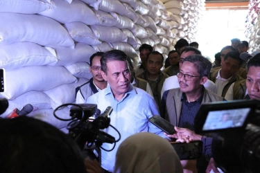 Amran Sebut Pemerintah Siap Hadapi El Nino, Stok Pangan Banyak