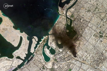 AS Disebut Larang Perusahaan Satelit untuk Rilis Gambar Perang di Iran