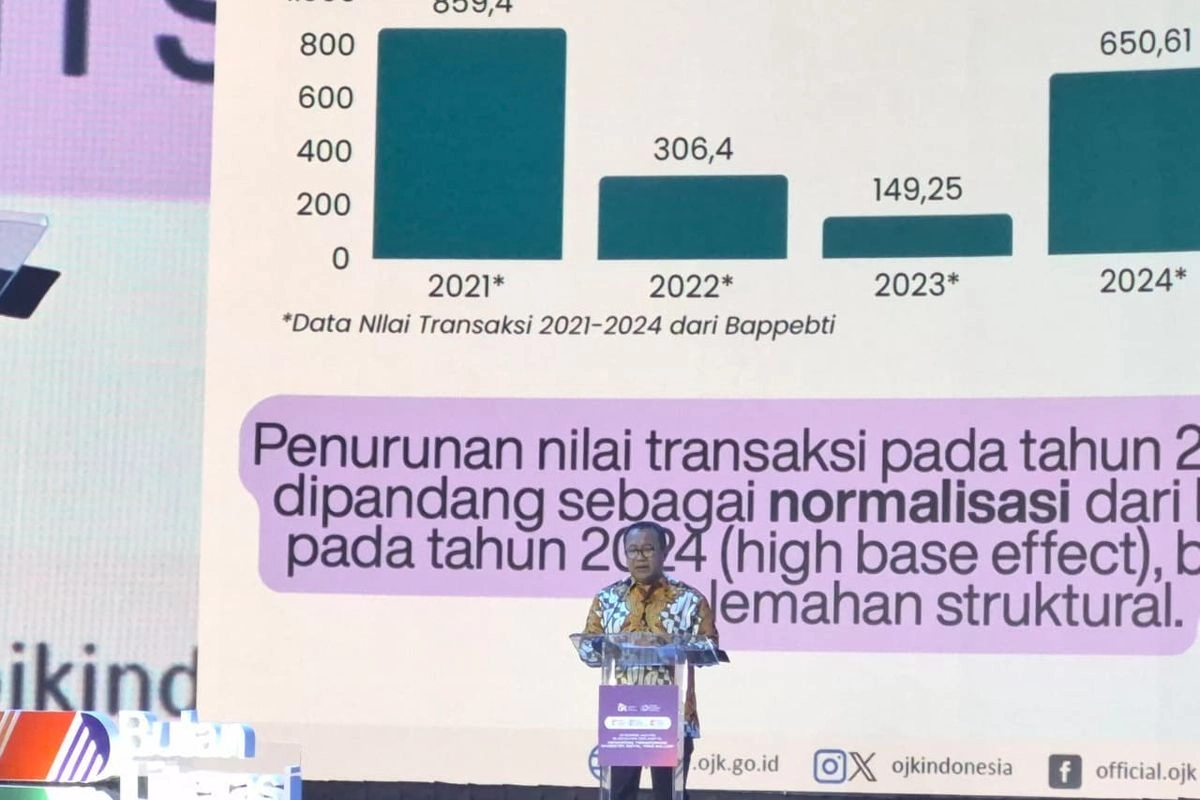 Nilai Transaksi Kripto Fluktuatif, OJK Imbau Investor Kembali ke Fundamental