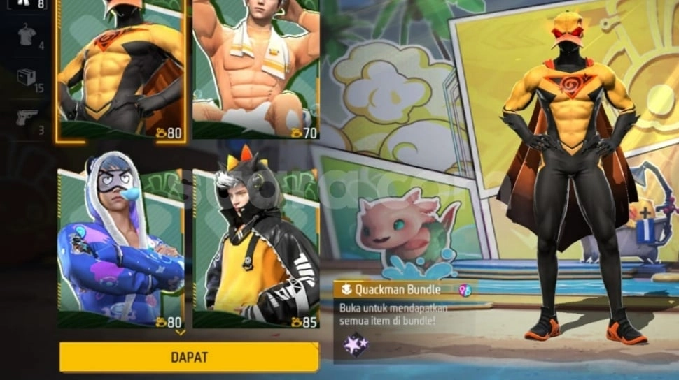 57 Kode Redeem FF Terbaru 7 April 2026, Klaim Skin Gratis dan Bundle Quackman