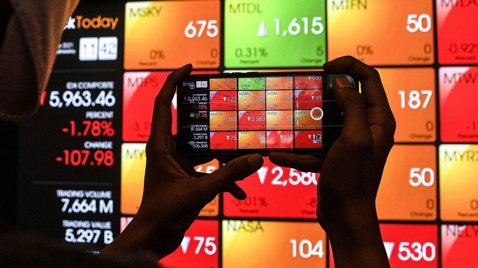 Bursa Saham RI Suram, IHSG Parkir di Level 6.900