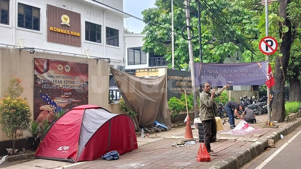 Komnas HAM Respons Aksi Protes Buntut Kasus Andrie Yunus, Bakal Surati Presiden dan DPR