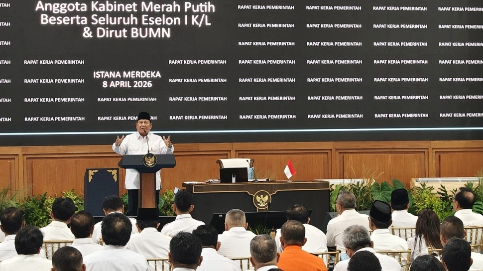Prabowo Cerita Temukan Video AI Diri Sendiri: Pandai Nyanyi, Pidato Bahasa Mandarin dan Arab