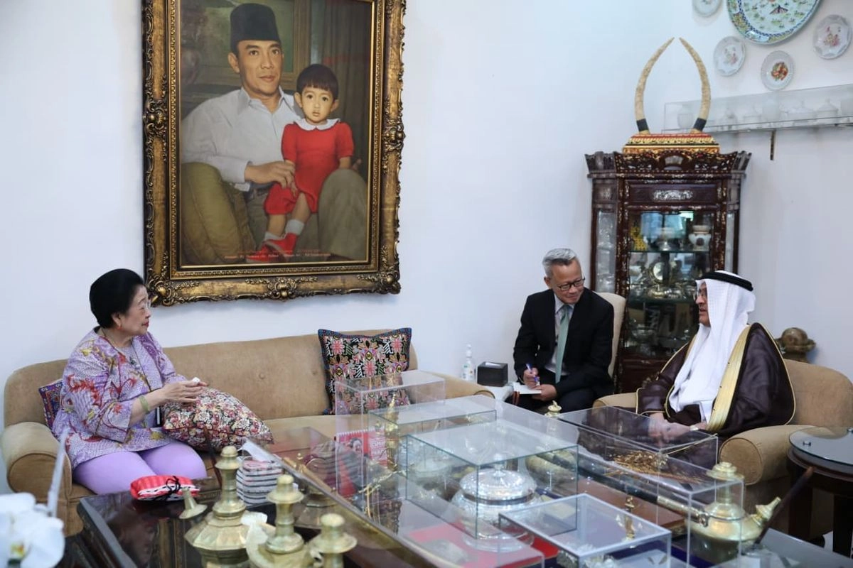 Dubes Arab Saudi Minta Megawati Aktif Berperan soal Dinamika Timur Tengah