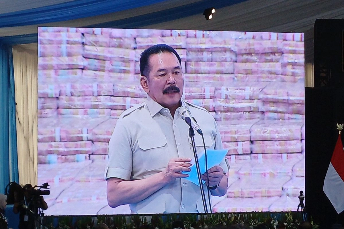 Kejagung Serahkan Rp 11,4 Triliun ke Negara, Disaksikan Prabowo Subianto