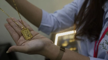 Harga Emas Antam Naik Tipis ke Rp 2.857.000 Juta per Gram