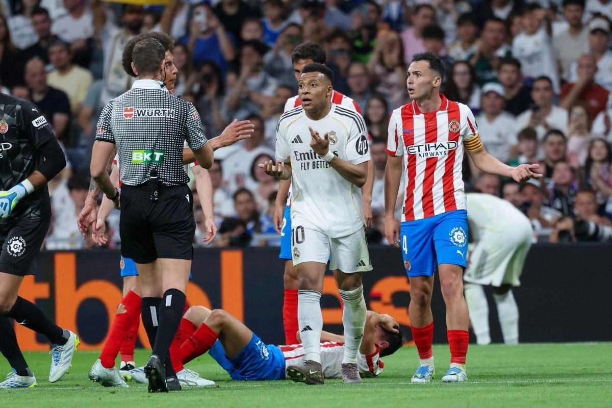 Hasil Real Madrid Vs Girona 1-1: Gol Roket Valverde Langsung Dibalas Lemar
