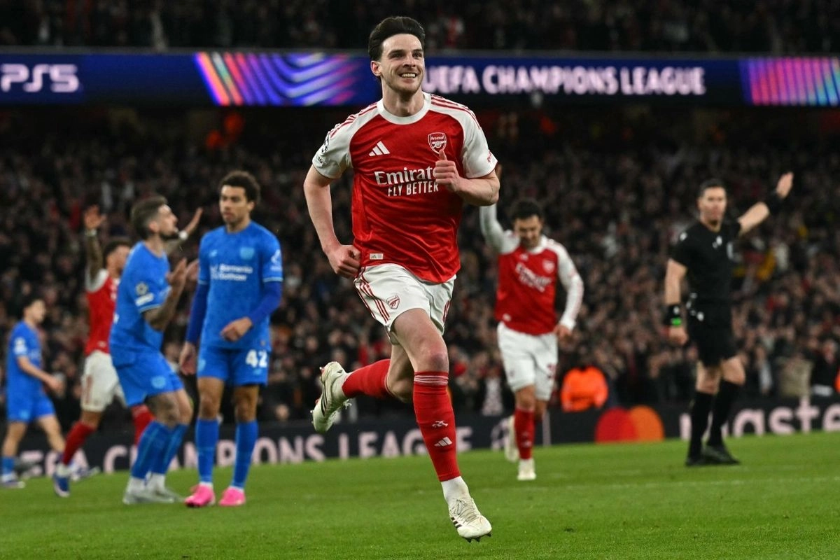Declan Rice Absen Latihan Jelang Arsenal Vs Sporting CP, Begini Penjelasan dari Arteta
