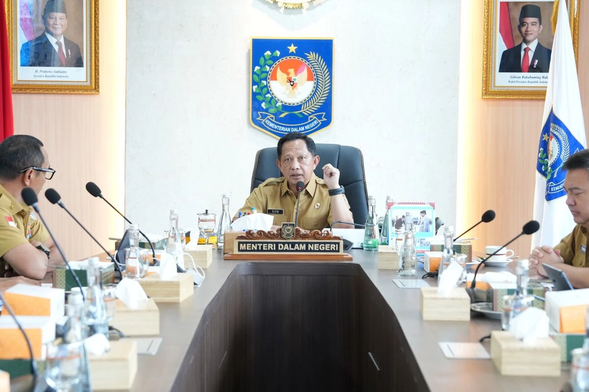 Mendagri Tito Bahas Persiapan Program Perumahan di Wilayah Perbatasan