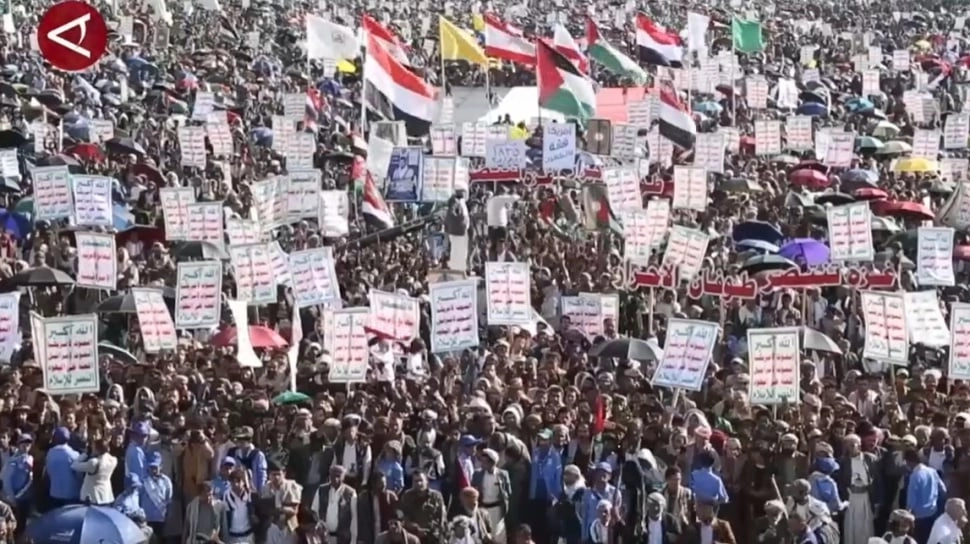 Dukung Iran, Organisasi Houthi Siap Blokir Jalur Minyak Laut Merah
