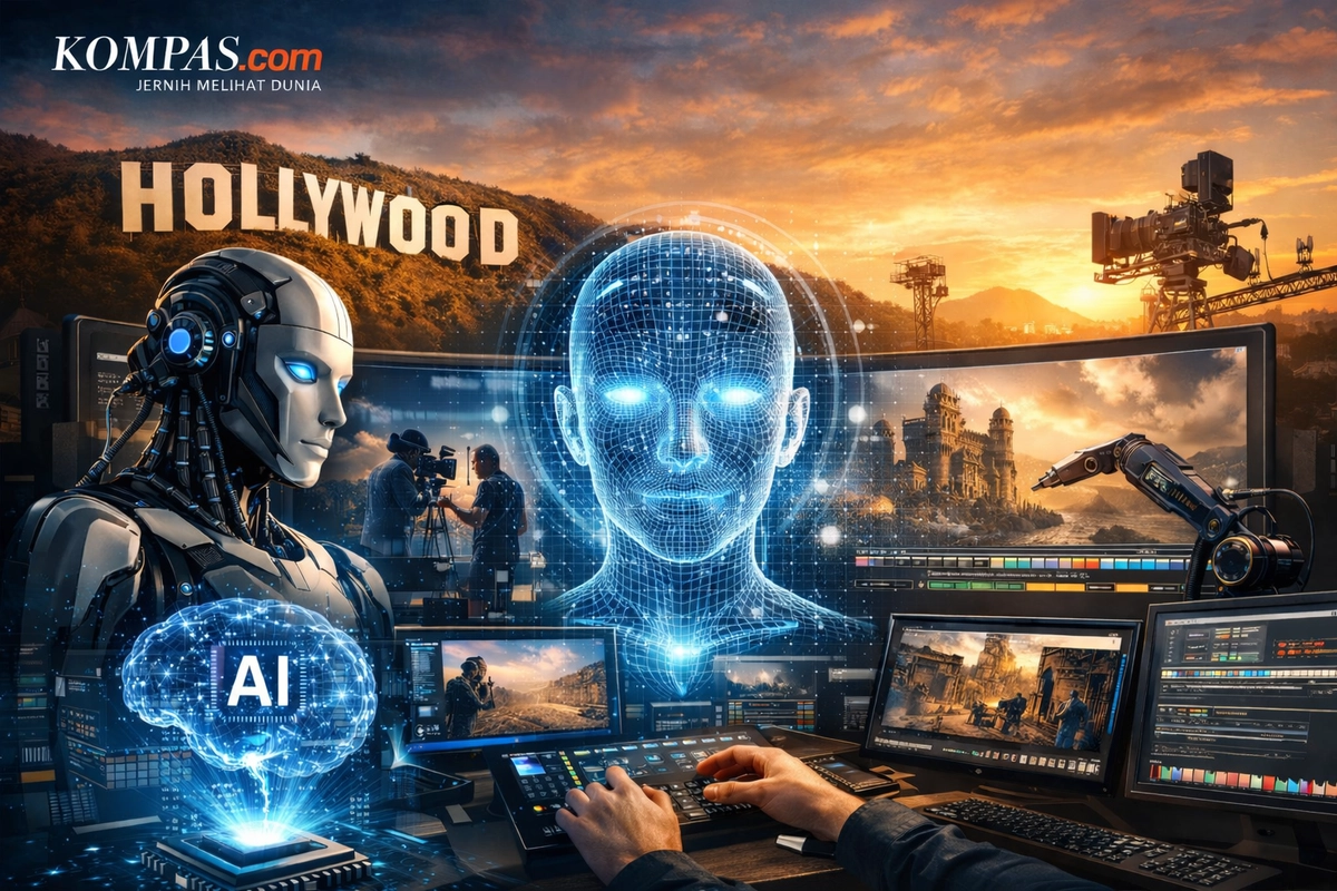 Dari Script sampai Editing, AI Kini Masuk ke Semua Tahap Produksi Film