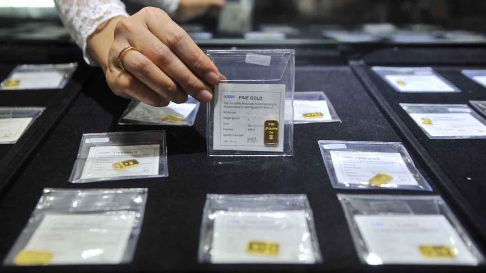 Harga Emas Antam Terus Terjungkal Hari Ini, Dibanderol Rp 2.868.000/Gram