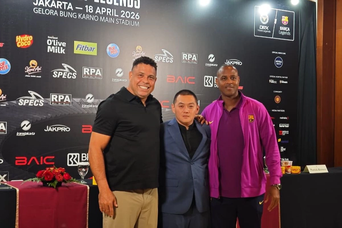 Ronaldo Terharu Lihat Antusiasme Penggemar Sepak Bola Indonesia
