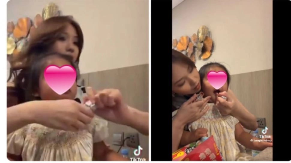 Aksi Jule Jadi Sorotan, Ini Bahaya Memakaikan Lipstik Dewasa pada Anak