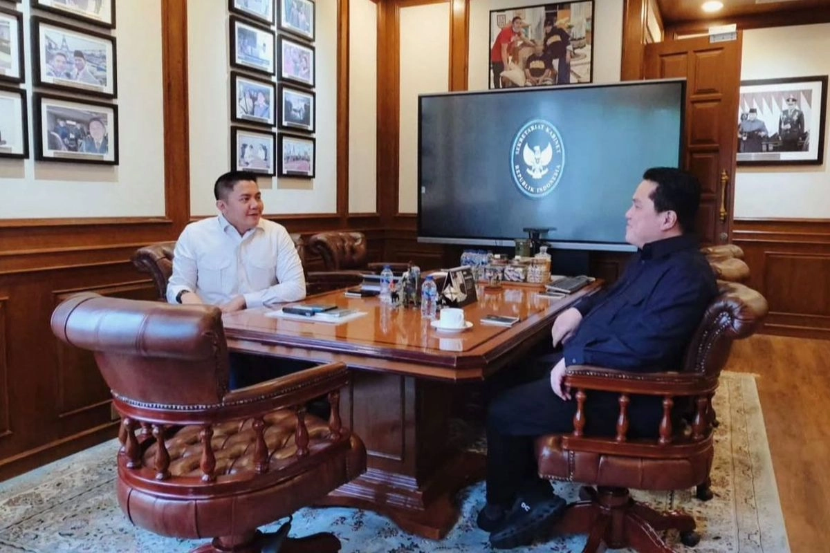 Erick Thohir Temui Seskab Teddy, Laporkan Permenpora Dipangkas dari 191 Jadi 4