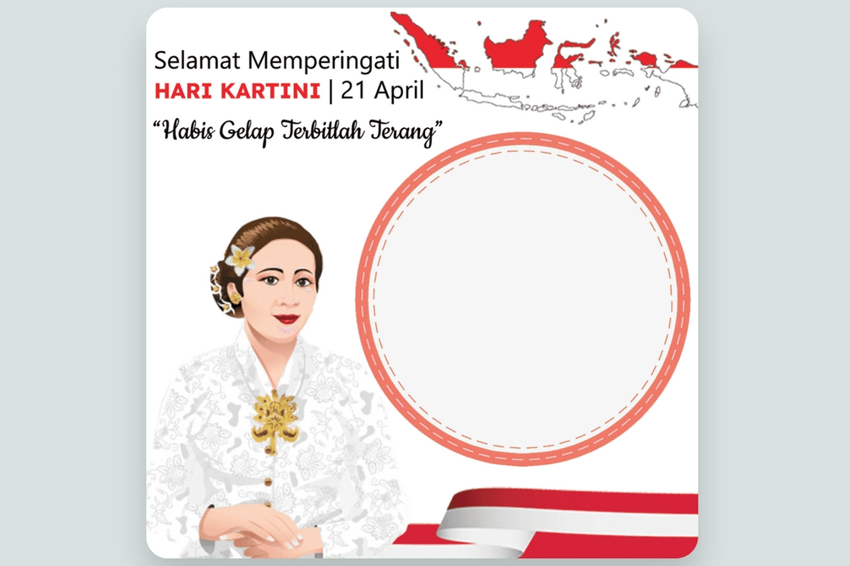 100 Link Download Twibbon Hari Kartini 2026 yang Keren dan Menarik