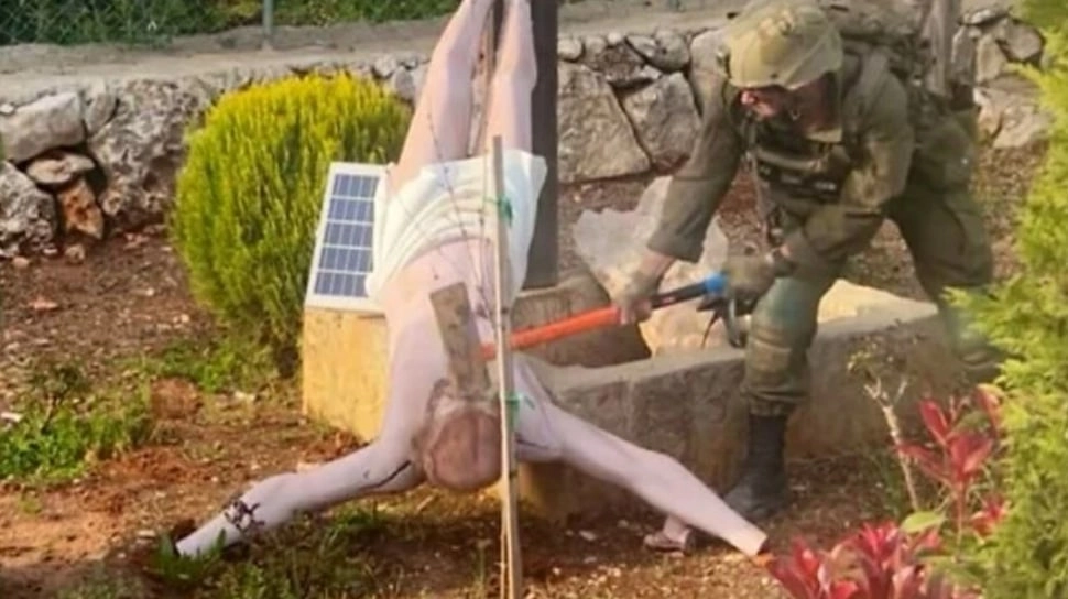 2 Tentara Israel Dipenjara Usai Hancurkan Patung Yesus