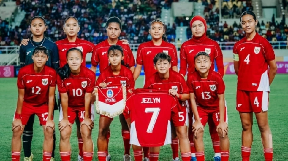 Timnas Putri Indonesia Alami Penurunan Ranking FIFA