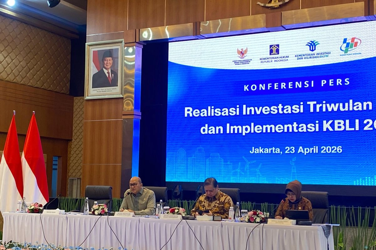 Daftar 5 Negara dengan Investasi Terbesar di RI pada Kuartal I-2026, Singapura Teratas