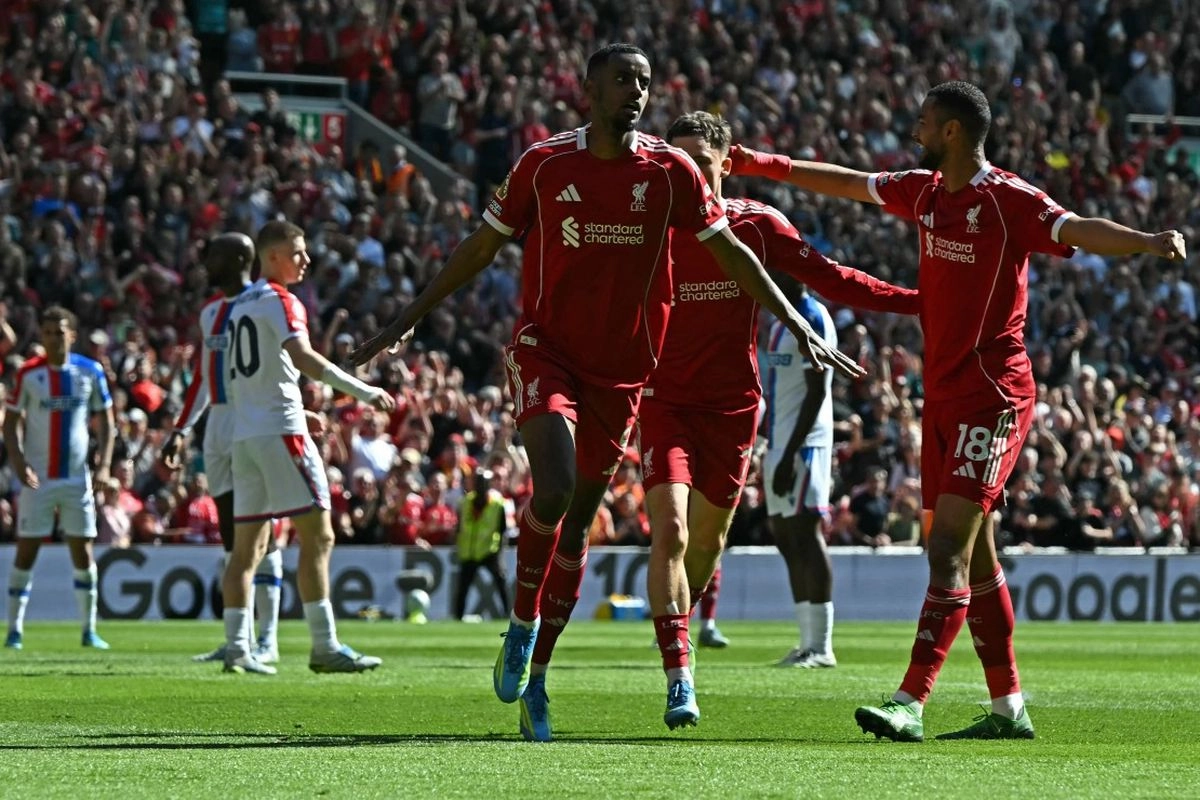 Hasil Liverpool Vs Crystal Palace 3-1, The Reds Hancurkan Rekor Buruk di Kandang