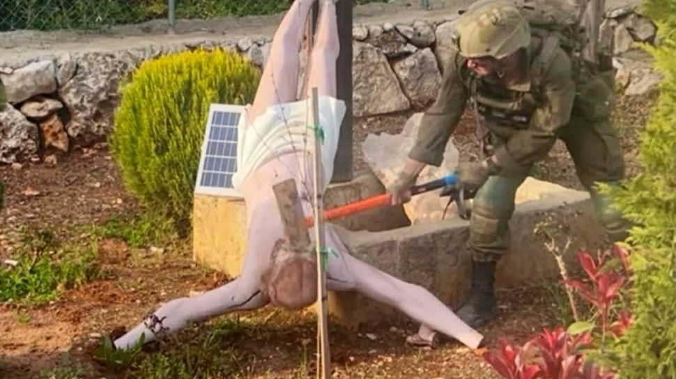 Italia Ganti Patung Yesus yang Dirusak Tentara Israel di Lebanon