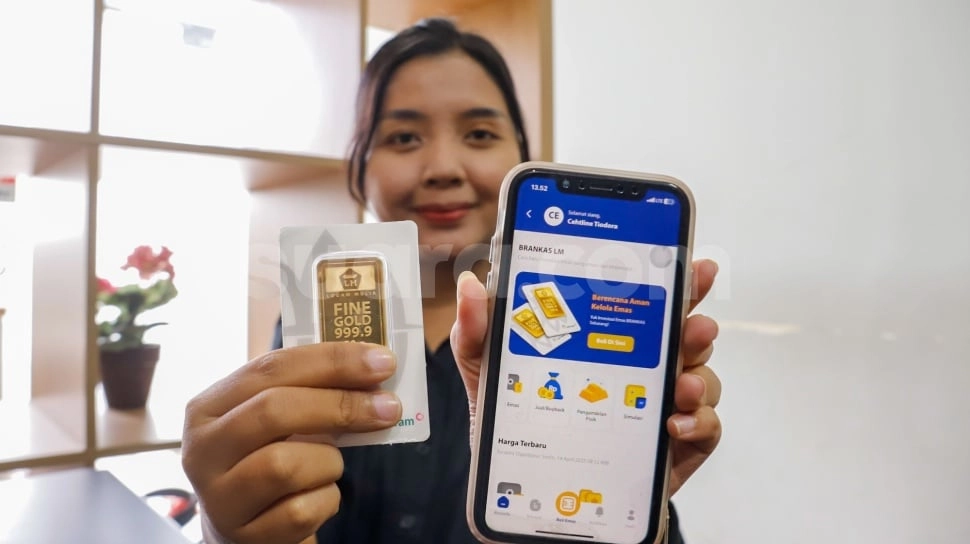 Emas Antam Naik Tipis Hari Ini, Harganya jadi Rp 2.815.000/Gram