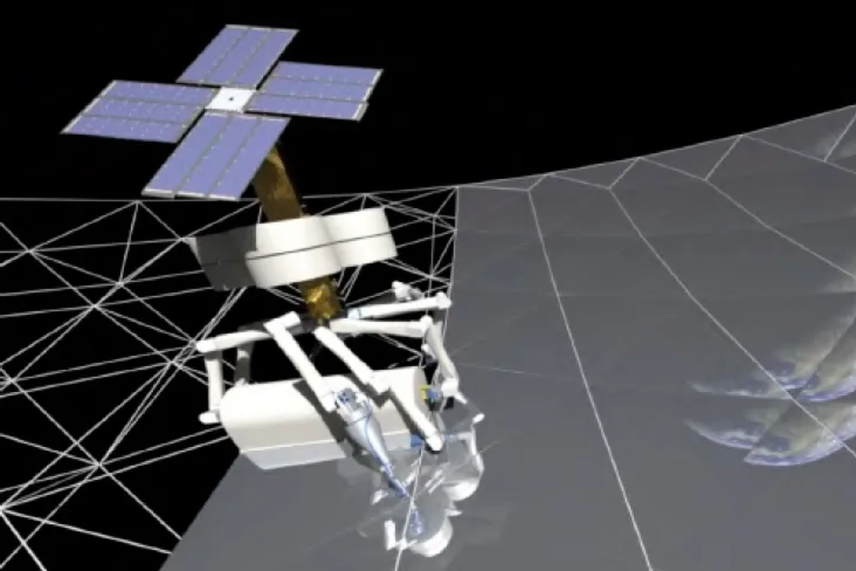 China Buat Robot ''Tukang'', Bisa Merakit Bangunan Langsung di Orbit