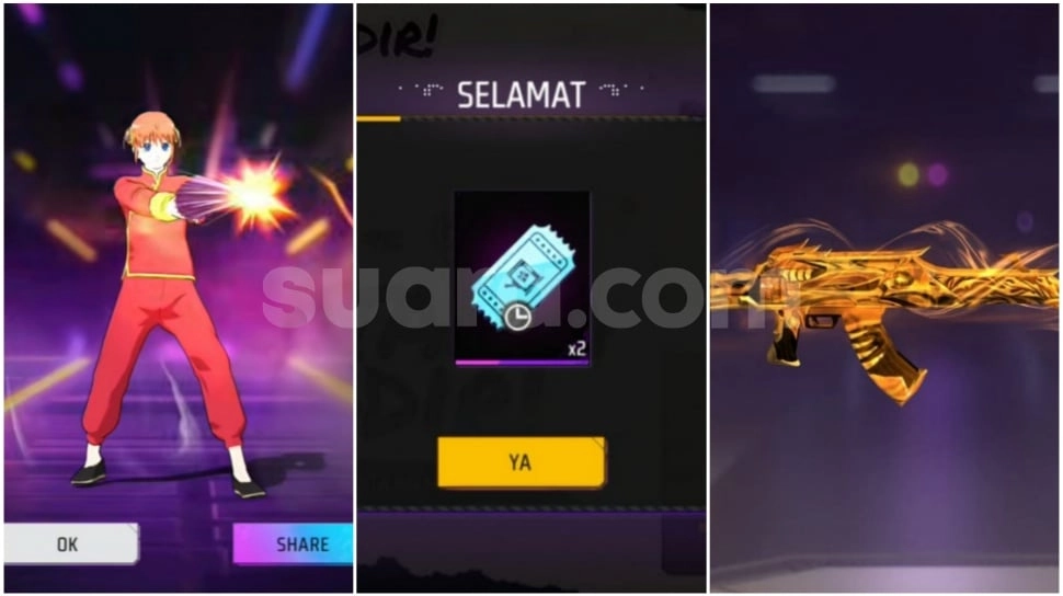 63 Kode Redeem FF Max Terbaru 29 April 2026: Sikat Luck Royale, AK47 Golden, dan Kagura