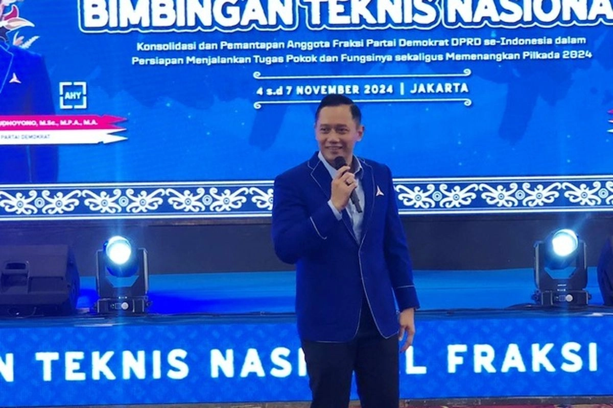 AHY Ajak Kader Demokrat Menangkan Hati dan Pikiran Rakyat Sebelum Pemilu
