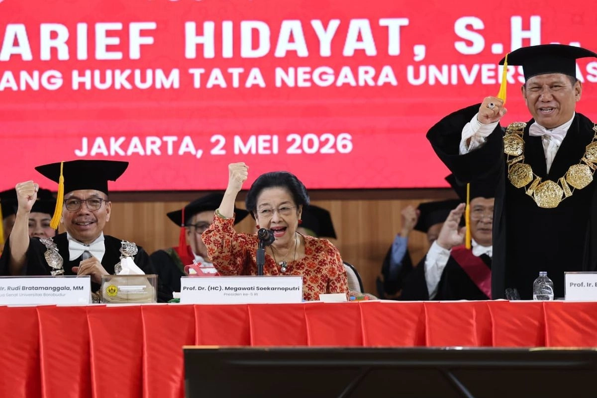 Megawati Khawatir Jika Hukum Tak Berkeadilan dan Mengoyak Persatuan Bangsa