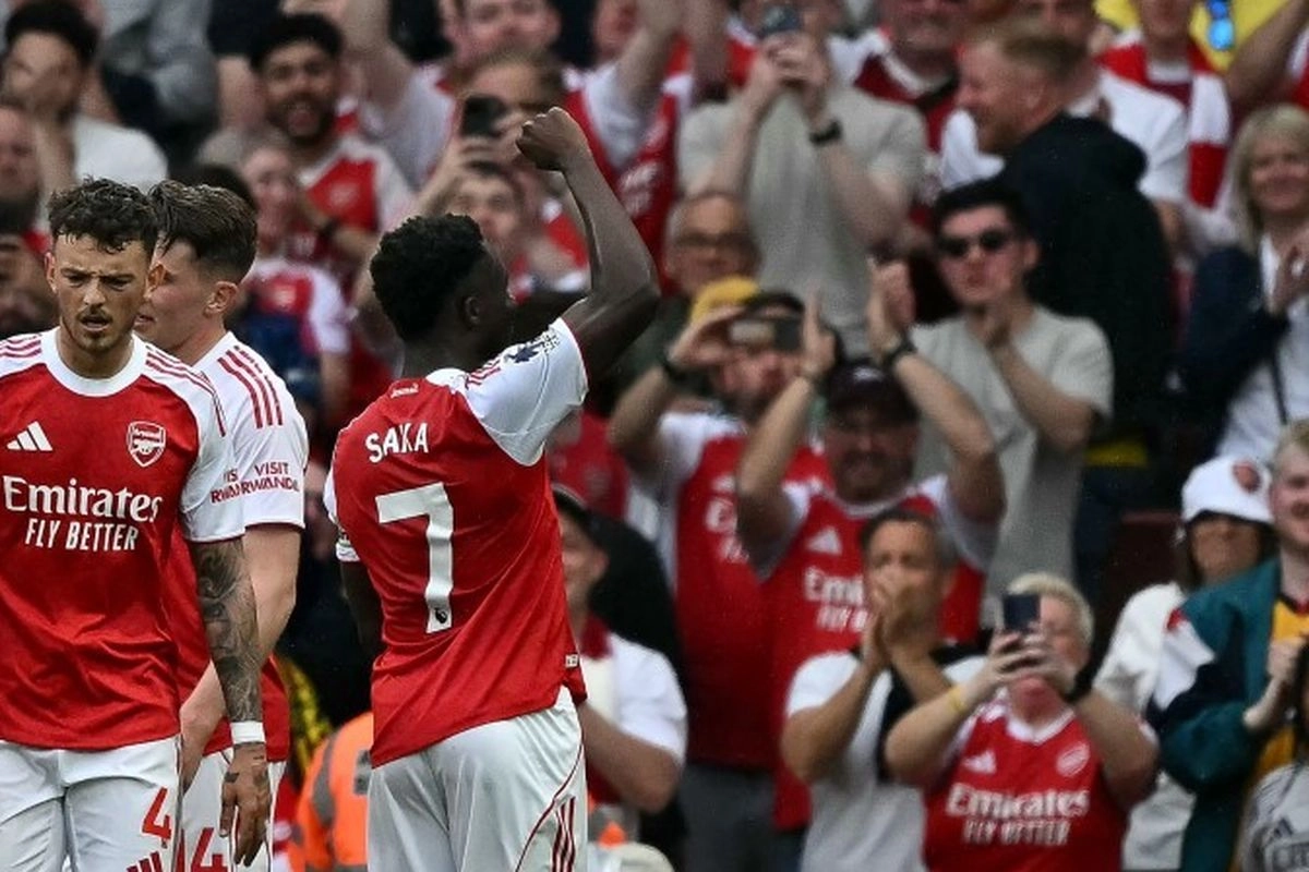 Bukayo Saka Seperti Terlahir Kembali Saat Arsenal Gilas Fulham 3-0
